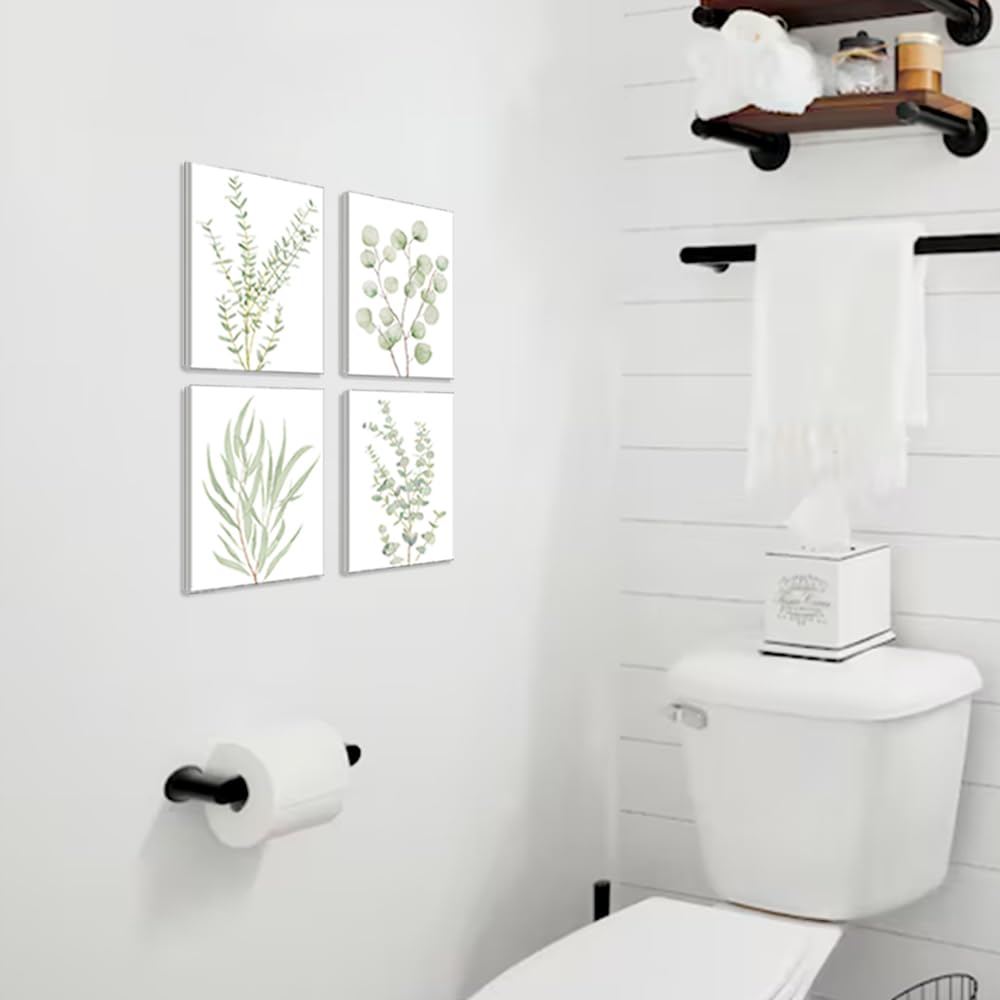 The Celeste Set – Eucalyptus Botanical Wall Art