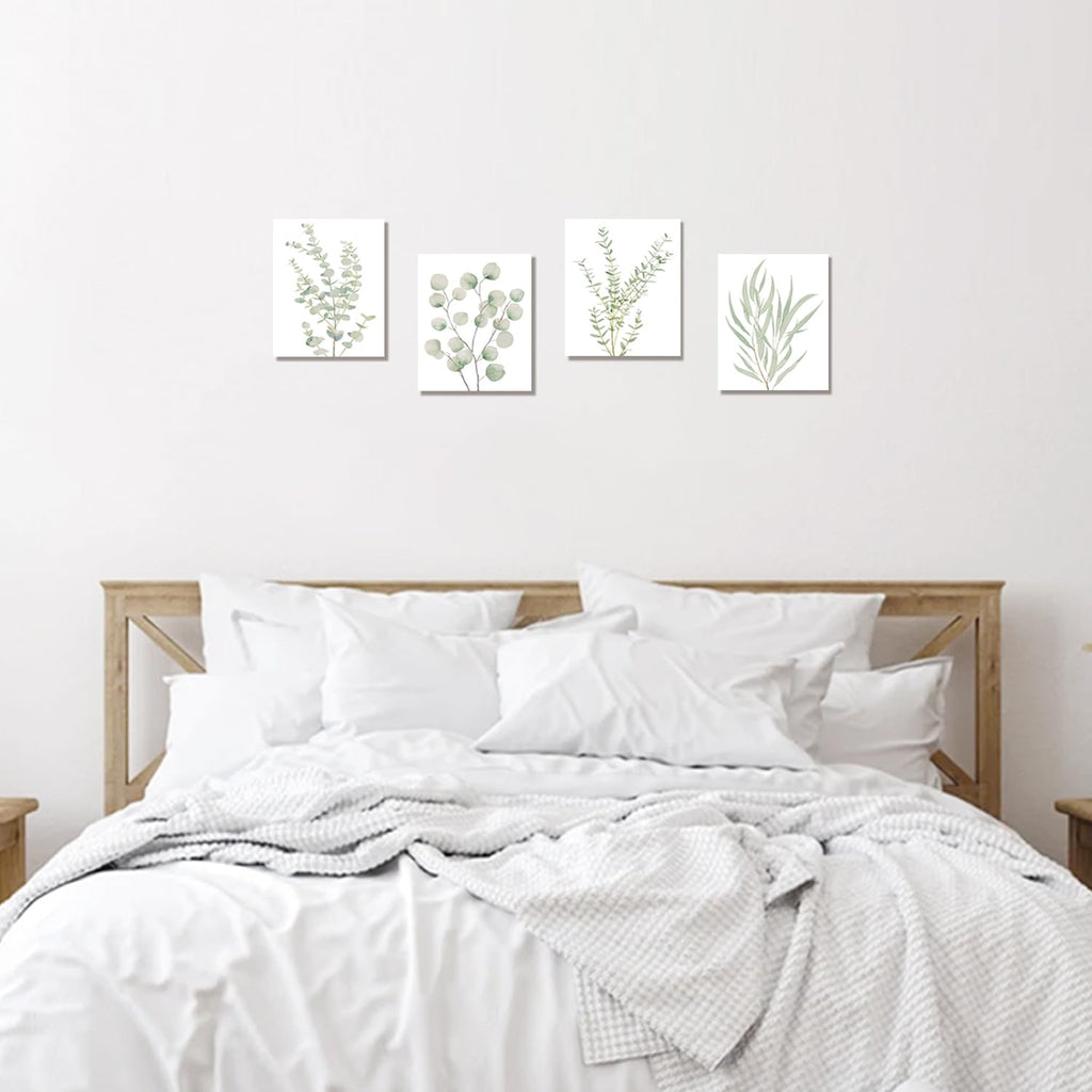 The Celeste Set – Eucalyptus Botanical Wall Art