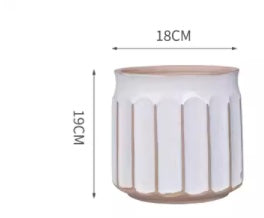 The Margot Pot – Fluted Ceramic Planter