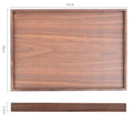 The Quiet Corner Tray — Hand-Polished Walnut Wood