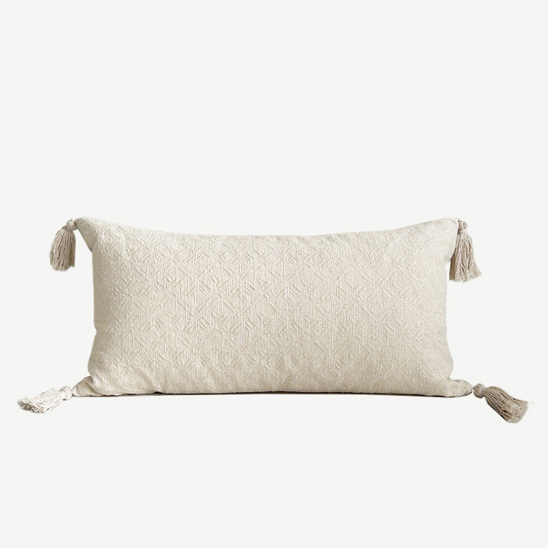 Linen & Cotton Throw Pillow Covers — Neutral Minimalist Styles