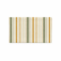 Golden Meadow Stripe Lumbar Pillow | Modern Organic Accent Pillow 12x20