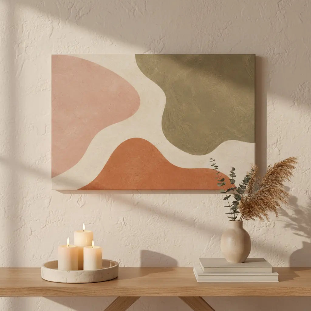 Drift – Modern Organic Canvas Wall Art
