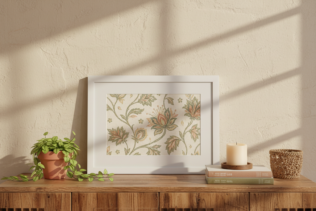 Heirloom Garden Print 2 Styled Mockup