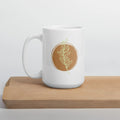 The Terra Mug — Botanical Ceramic Coffee Mug 15 oz