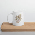 The Olive Hope Mug — Watercolor Botanical Ceramic Mug 11 oz